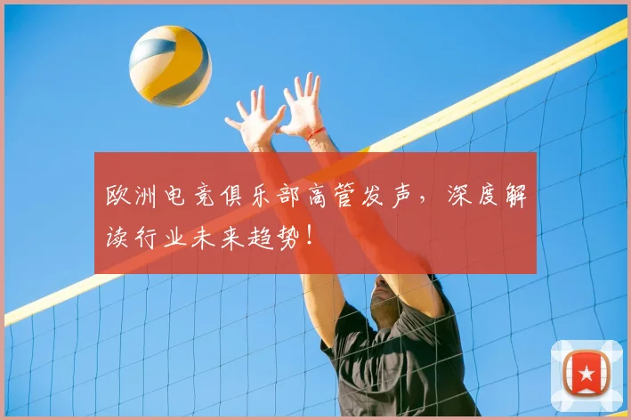 欧洲电竞俱乐部高管发声，深度解读行业未来趋势！